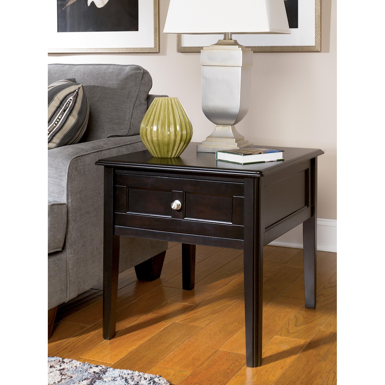 Signature Design by Ashley Furniture Henning Rectangular End Table
