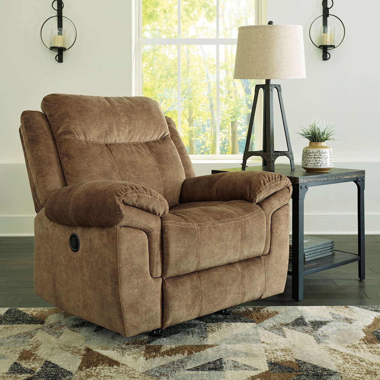 Benchcraft Huddle-Up Rocker Recliner