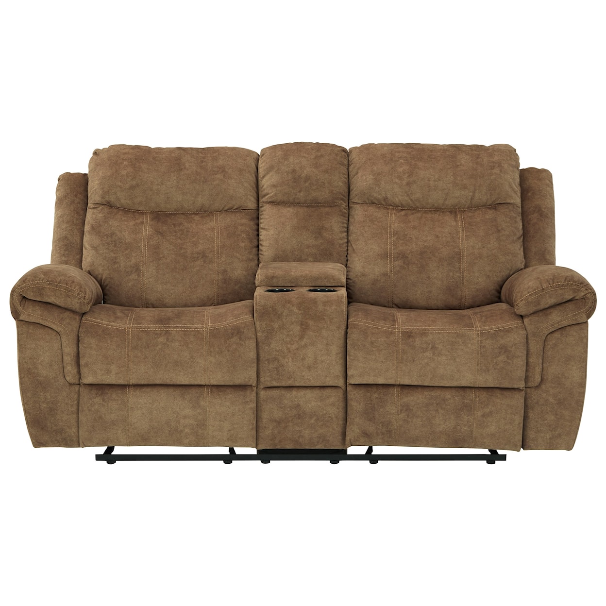 Signature Design by Ashley Huddle-Up Double Reclining Loveseat w/ Console