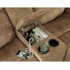 Signature Design Huddle-Up Double Reclining Loveseat w/ Console