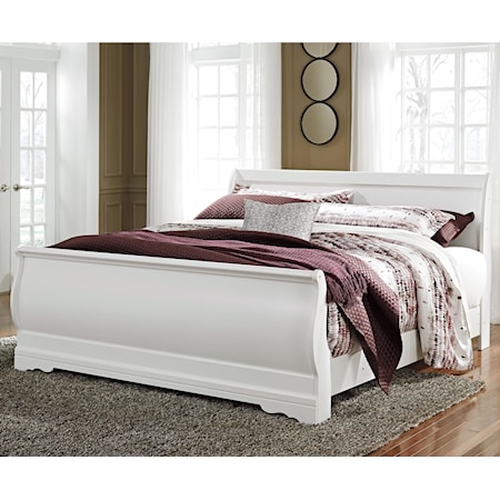 King Sleigh Bed