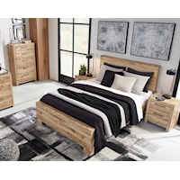 5 Piece King Panel Bedroom Set