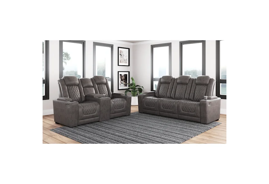Hyllmont Power Reclining Living Room Group by Signature Design by Ashley at Royal Furniture