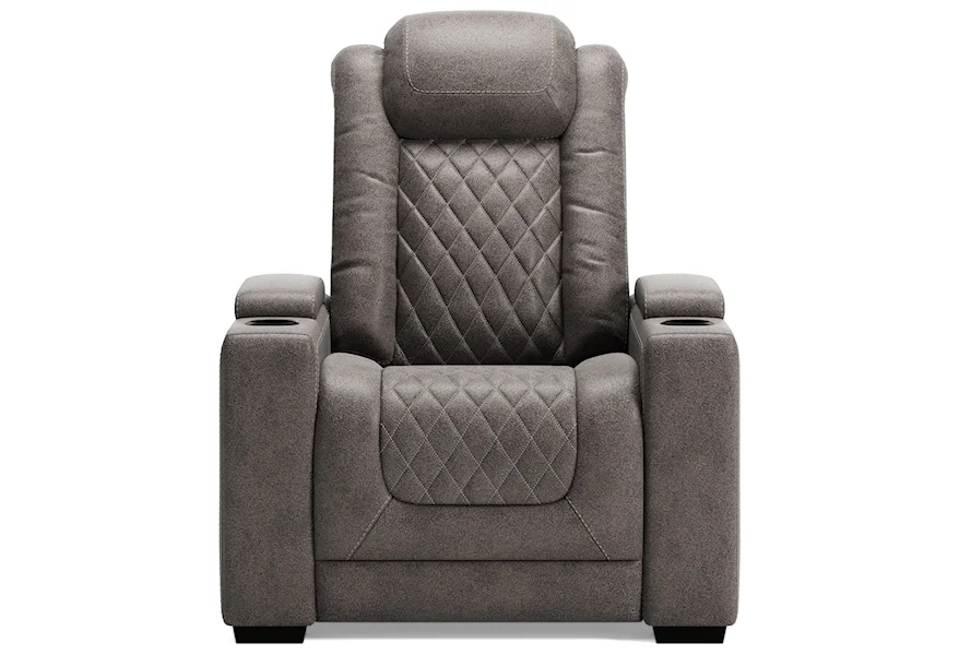 Hyllmont Power Recliner w/ Adj Headrest by Signature Design by Ashley Furniture at Sam's Appliance & Furniture