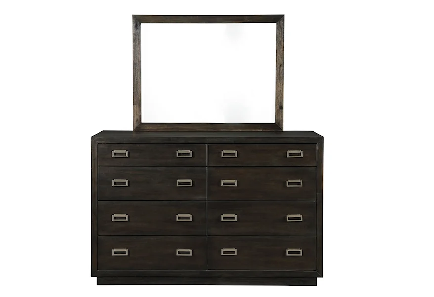 Hyndell Dresser and Mirror Set by Signature Design by Ashley at Furniture Fair - North Carolina