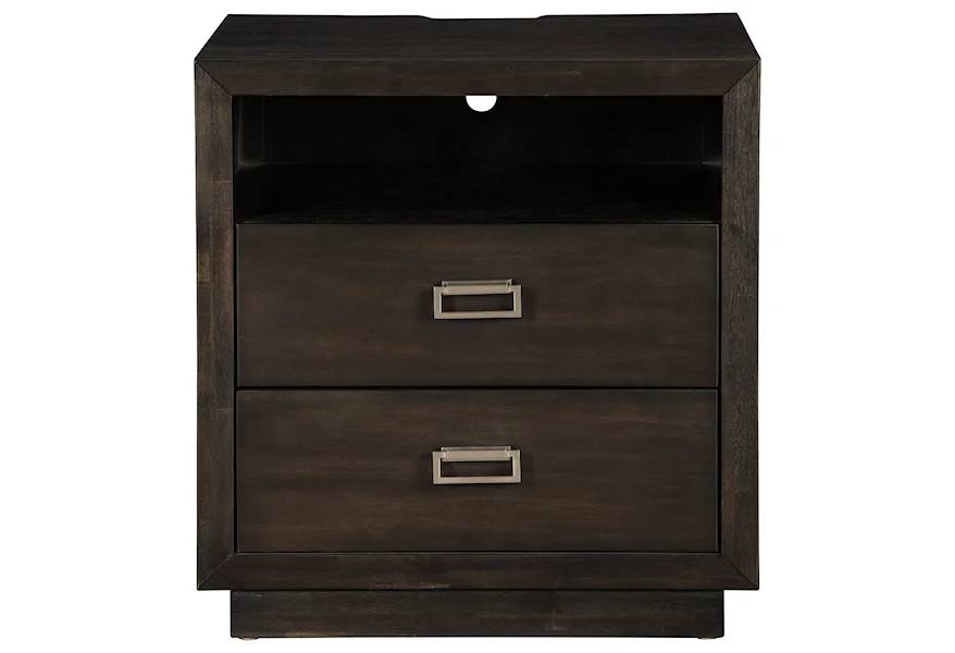 Hyndell 2 Drawer Nightstand by Signature Design by Ashley at Red Knot
