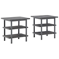 Casual End Table (Set of 2)