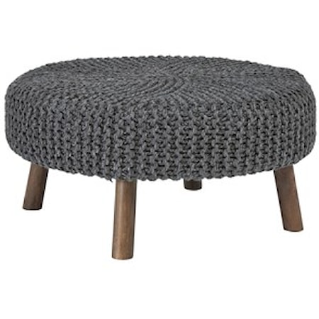 Oversized Accent Ottoman