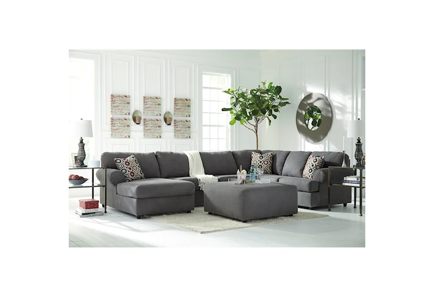 Jayceon Stationary Living Room Group by Signature Design by Ashley at Furniture Fair - North Carolina