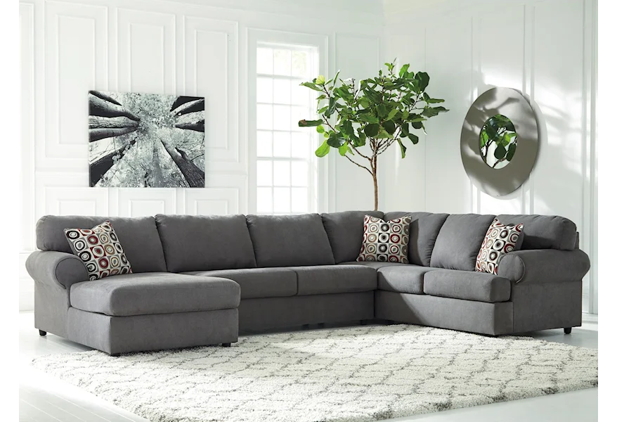 Jayceon 3-Piece Sectional with Chaise by Signature Design by Ashley at Sparks HomeStore