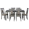 Ashley Furniture Signature Design Jayemyer 7-Piece Dining Table and Chairs Set