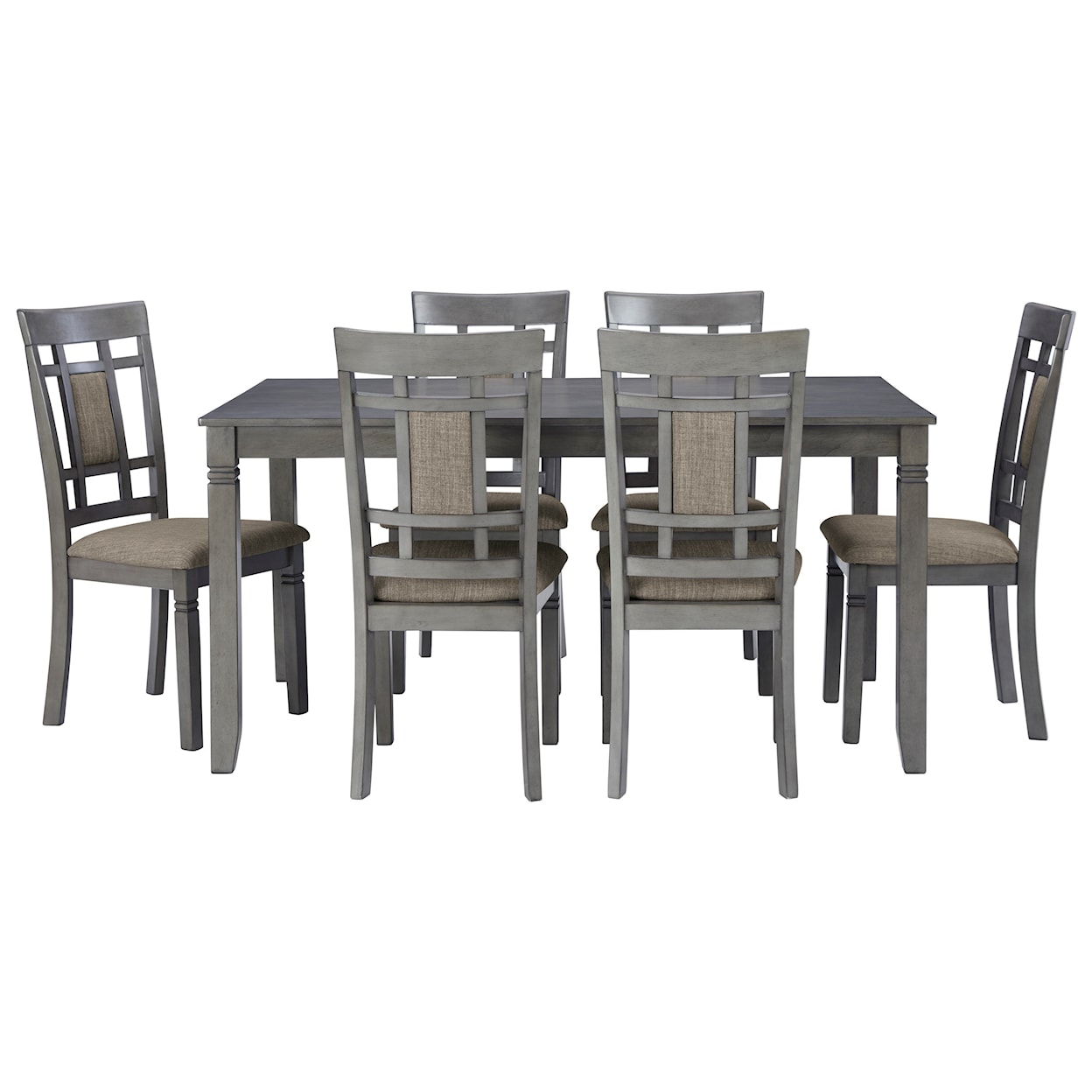 Signature Design by Ashley Jayemyer 7-Piece Dining Table and Chairs Set