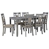 Signature Design by Ashley Jayemyer 7-Piece Dining Table and Chairs Set