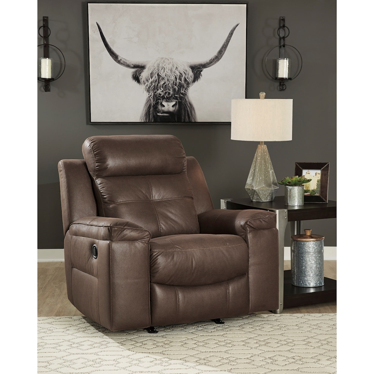 Signature Design by Ashley Furniture Jesolo Rocker Recliner