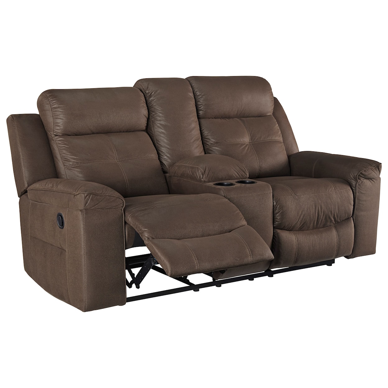 Ashley Signature Design Jesolo Double Reclining Loveseat with Console
