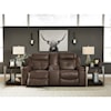 Ashley Furniture Signature Design Jesolo Double Reclining Loveseat with Console