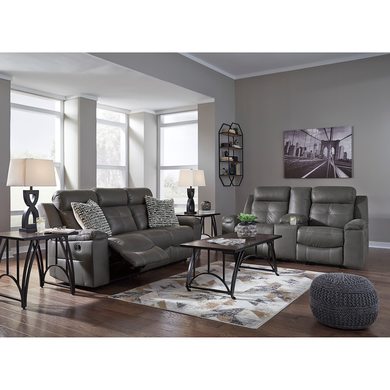 Ashley Furniture Signature Design Jesolo Reclining Living Room Group