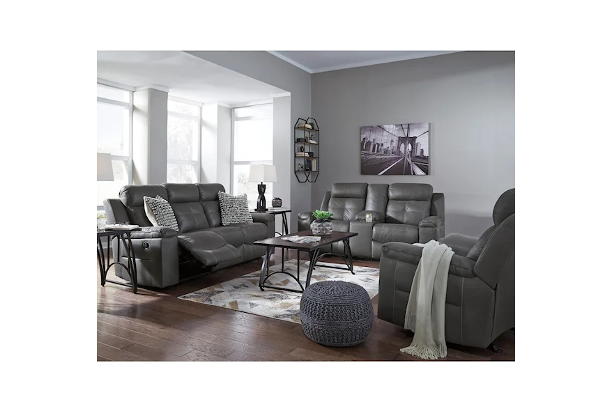 Jesolo Reclining Living Room Group by Signature Design by Ashley at Sam Levitz Furniture