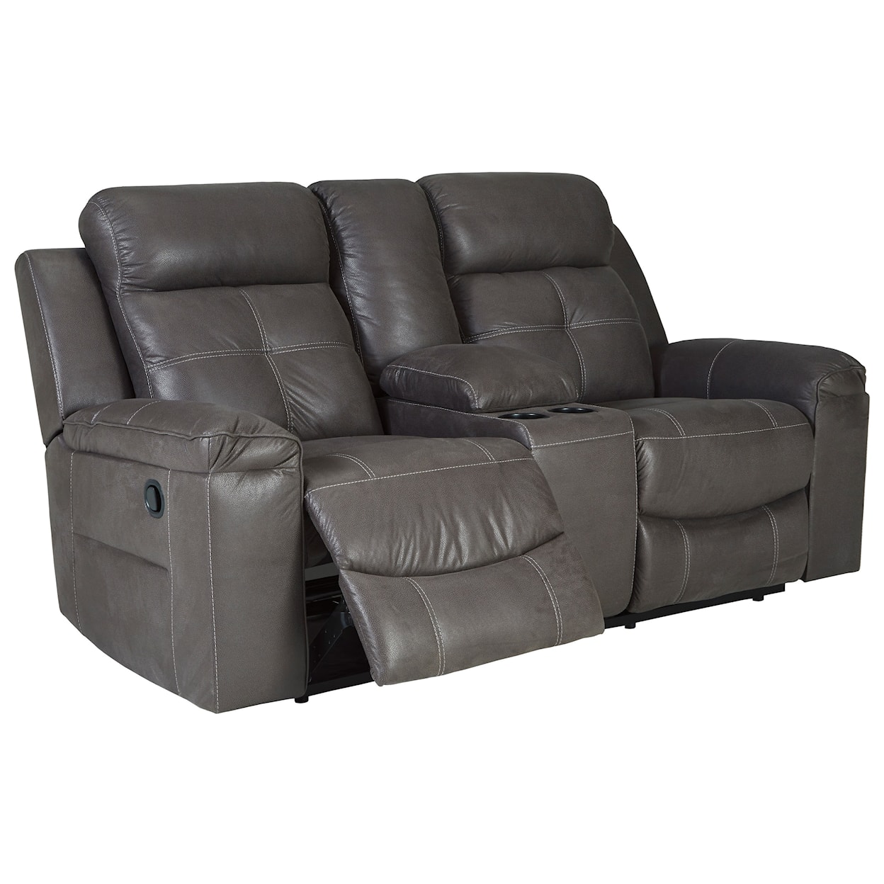Michael Alan Select Jesolo Double Reclining Loveseat with Console