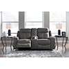 StyleLine Jesolo Double Reclining Loveseat with Console