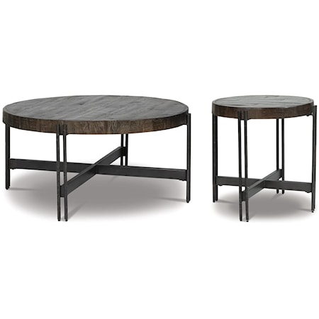 Round Cocktail & End Tables