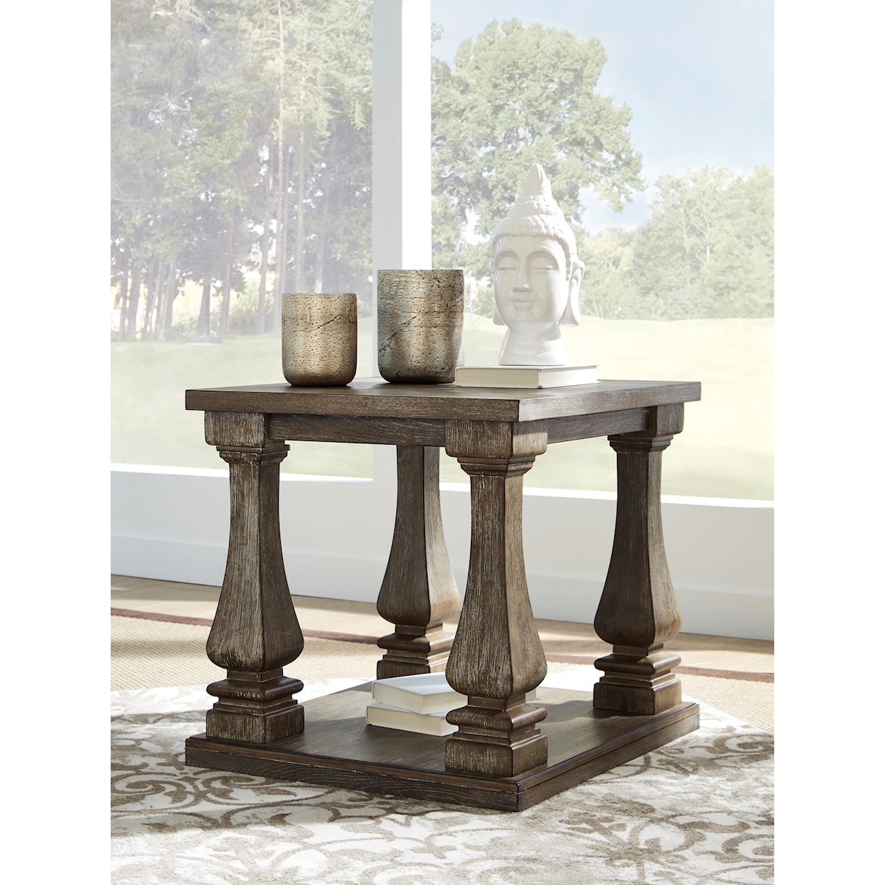 Signature Design by Ashley Furniture Johnelle Rectangular End Table