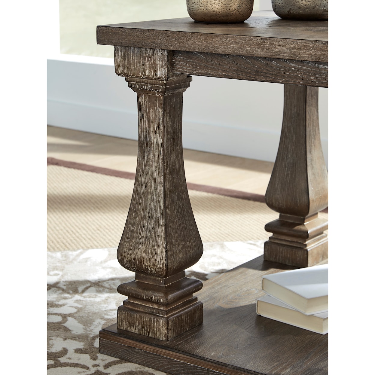 Signature Design by Ashley Johnelle Rectangular End Table