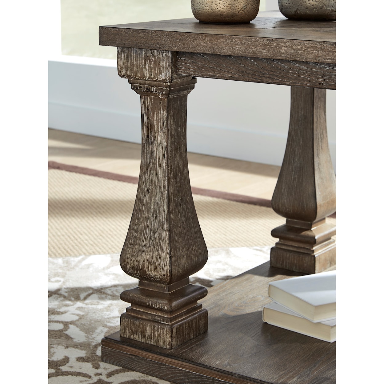 Signature Design by Ashley Furniture Johnelle Rectangular End Table