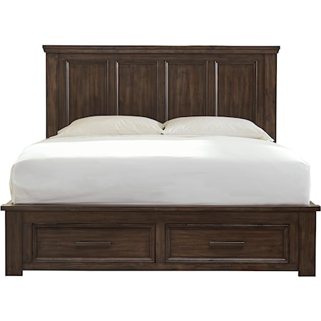 Queen Panel Bed