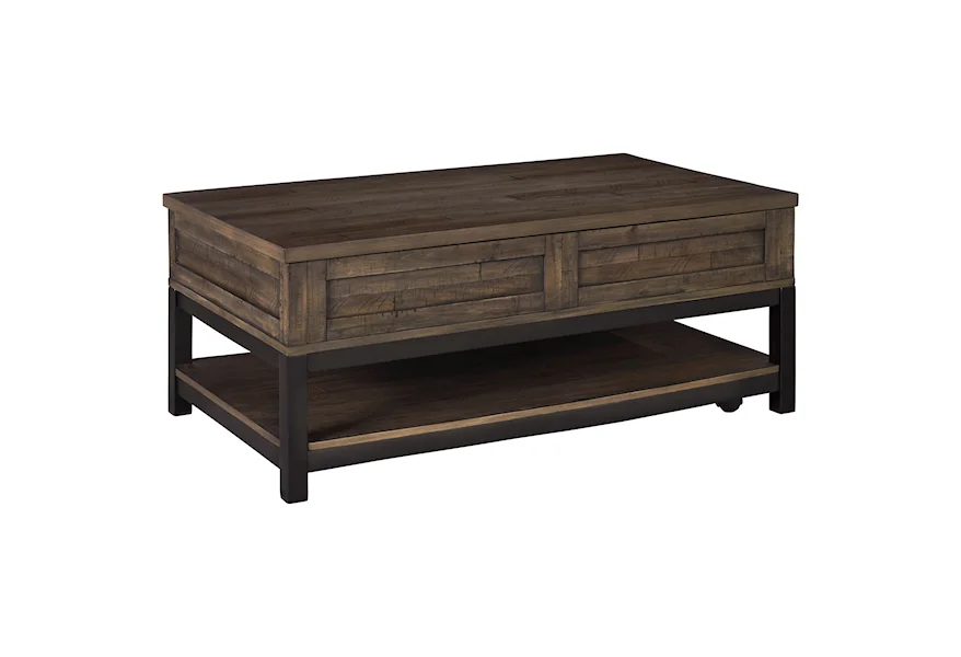 Johurst Rectangular Lift Top Cocktail Table by Signature Design by Ashley at Sparks HomeStore