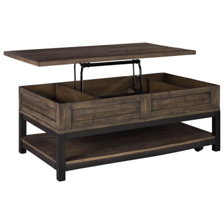 Rectangular Lift Top Cocktail Table