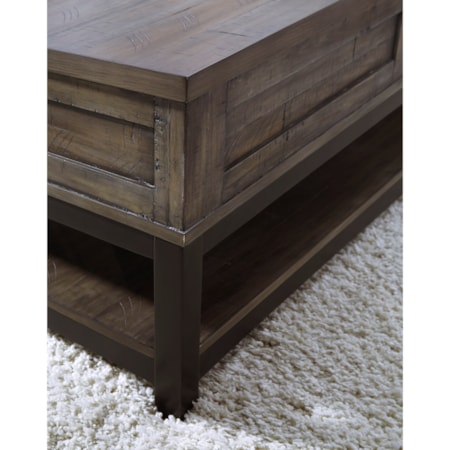 Rectangular Lift Top Cocktail Table