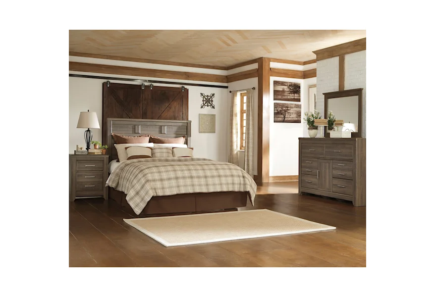 Juararo King Bedroom Group by Signature Design by Ashley at VanDrie Home Furnishings