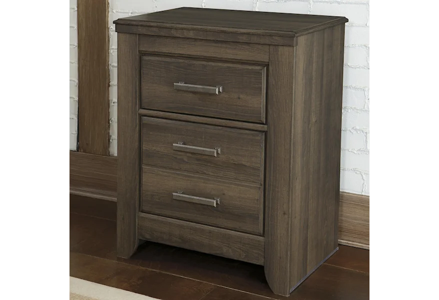 Juararo 2-Drawer Nightstand by Signature Design by Ashley at Zak's Home Outlet