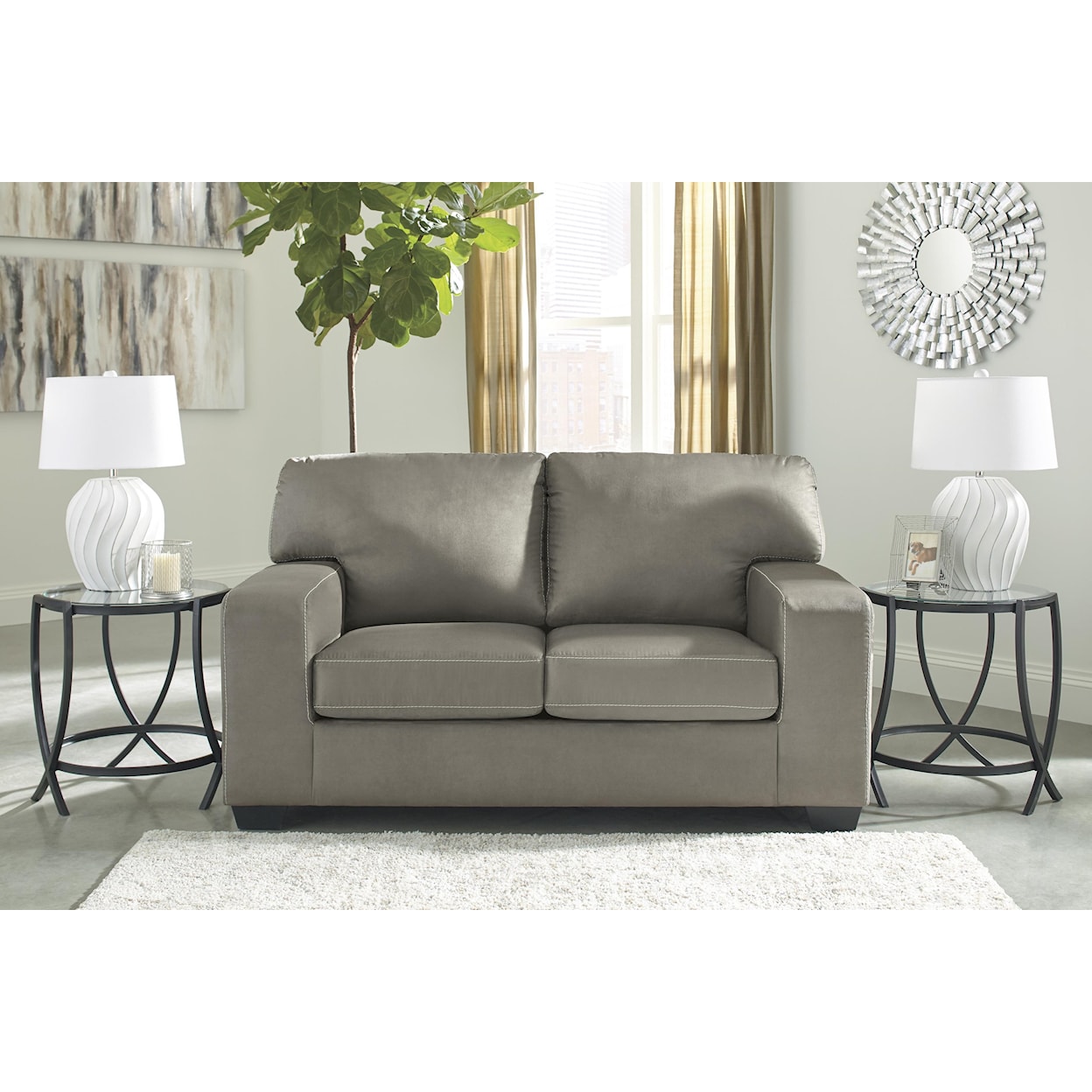 Signature Design by Ashley Kanosh Modern Loveseat