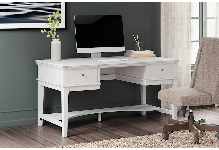 Kanwyn Home Office Desk by Signature Design by Ashley at Sam Levitz Furniture