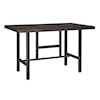 Signature Design by Ashley Kavara 7-Piece Counter Table w/ 6 Bar Stool Set