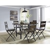 Signature Design by Ashley Furniture Kavara 7-Piece Counter Table w/ 6 Bar Stool Set