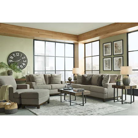 Sofa, Loveseat, Chair, and Ottoman