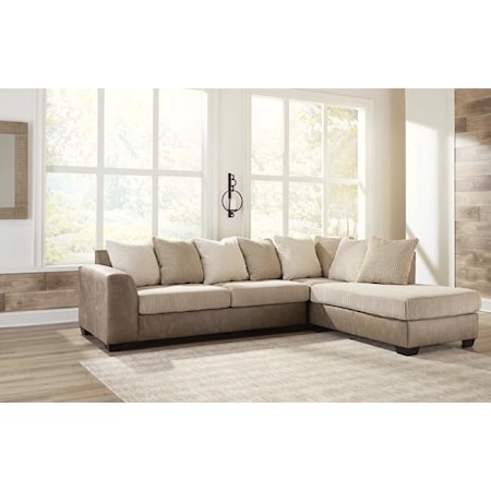 2-Piece Sectional with Chaise