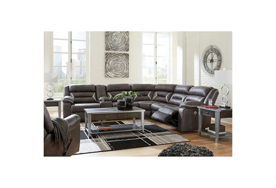 Kincord Power Reclining Living Room Group by Signature Design by Ashley at Furniture Fair - North Carolina