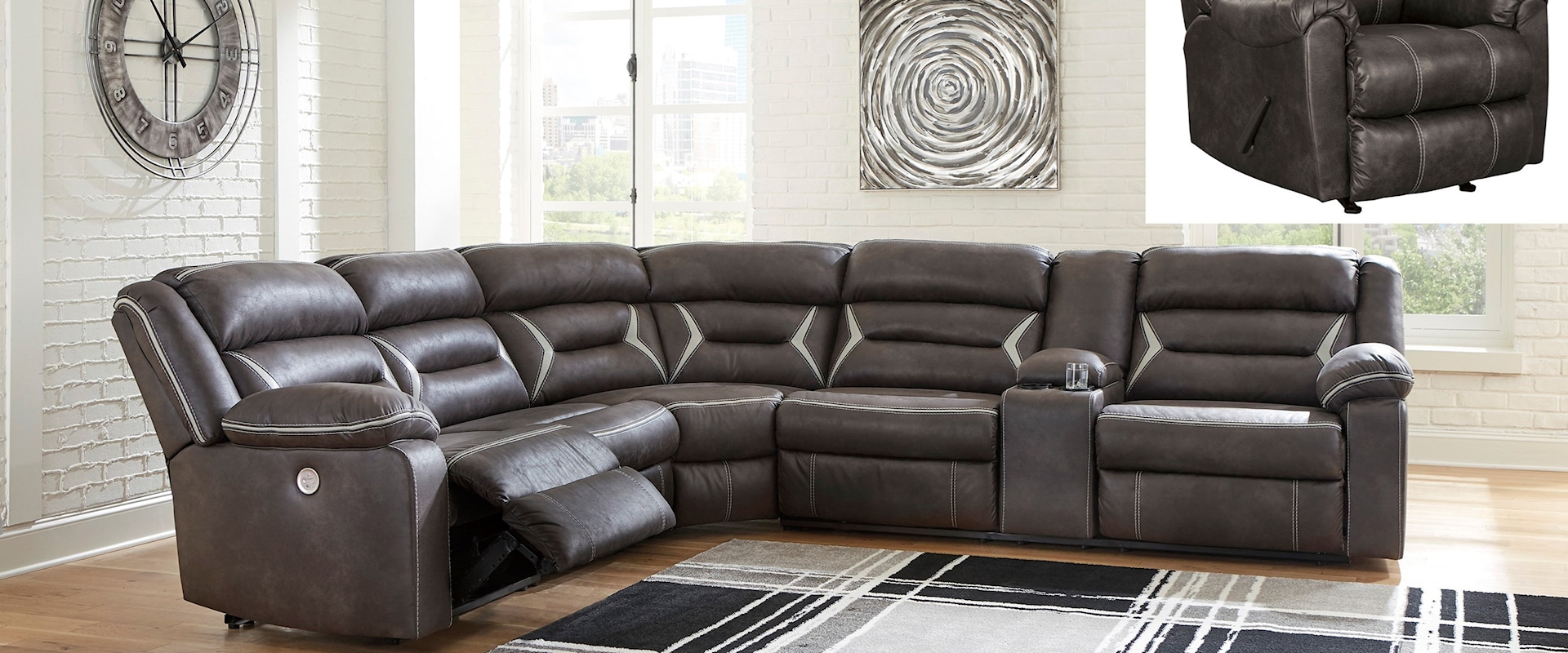 Power Reclining Living Room Group