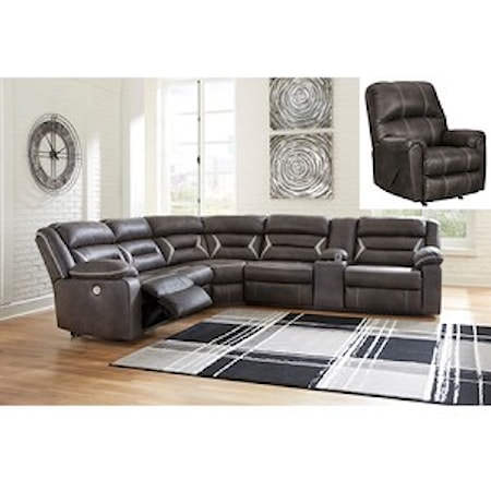 Power Reclining Living Room Group