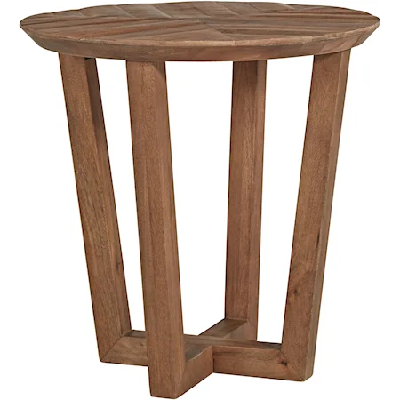 Round End Table