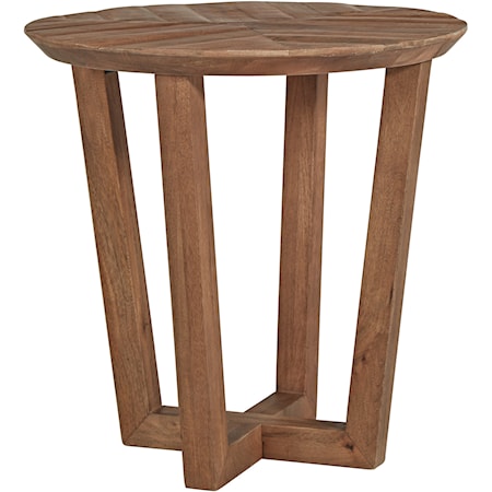 Round End Table