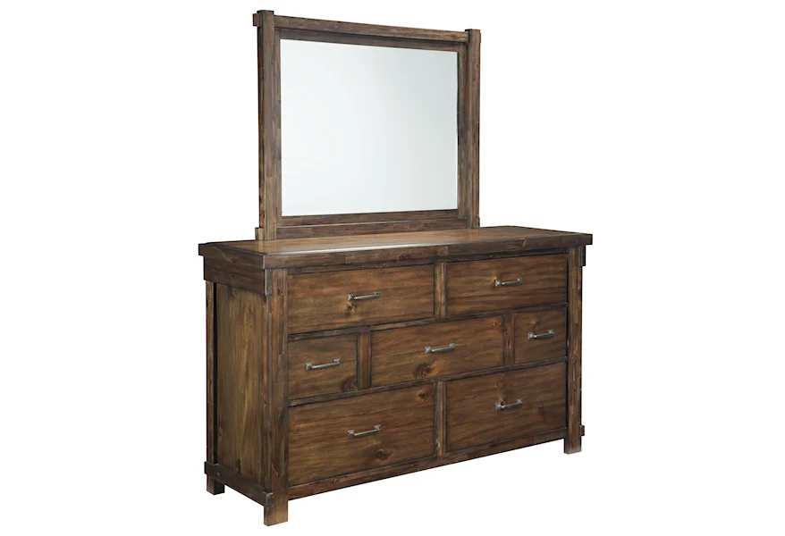 Lakeleigh Dresser & Bedroom Mirror by Ashley (Signature Design) at Johnny Janosik