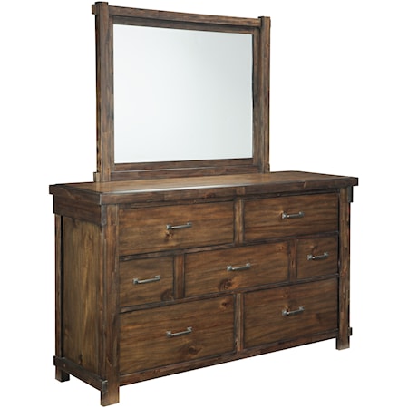 Dresser & Bedroom Mirror