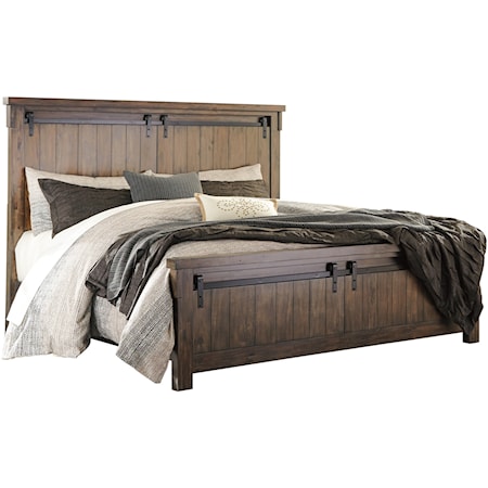 King Panel Bed