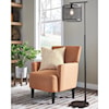 Ashley Furniture Signature Design Lamps - Casual Nolden Bronze Finish Metal Floor Lamp