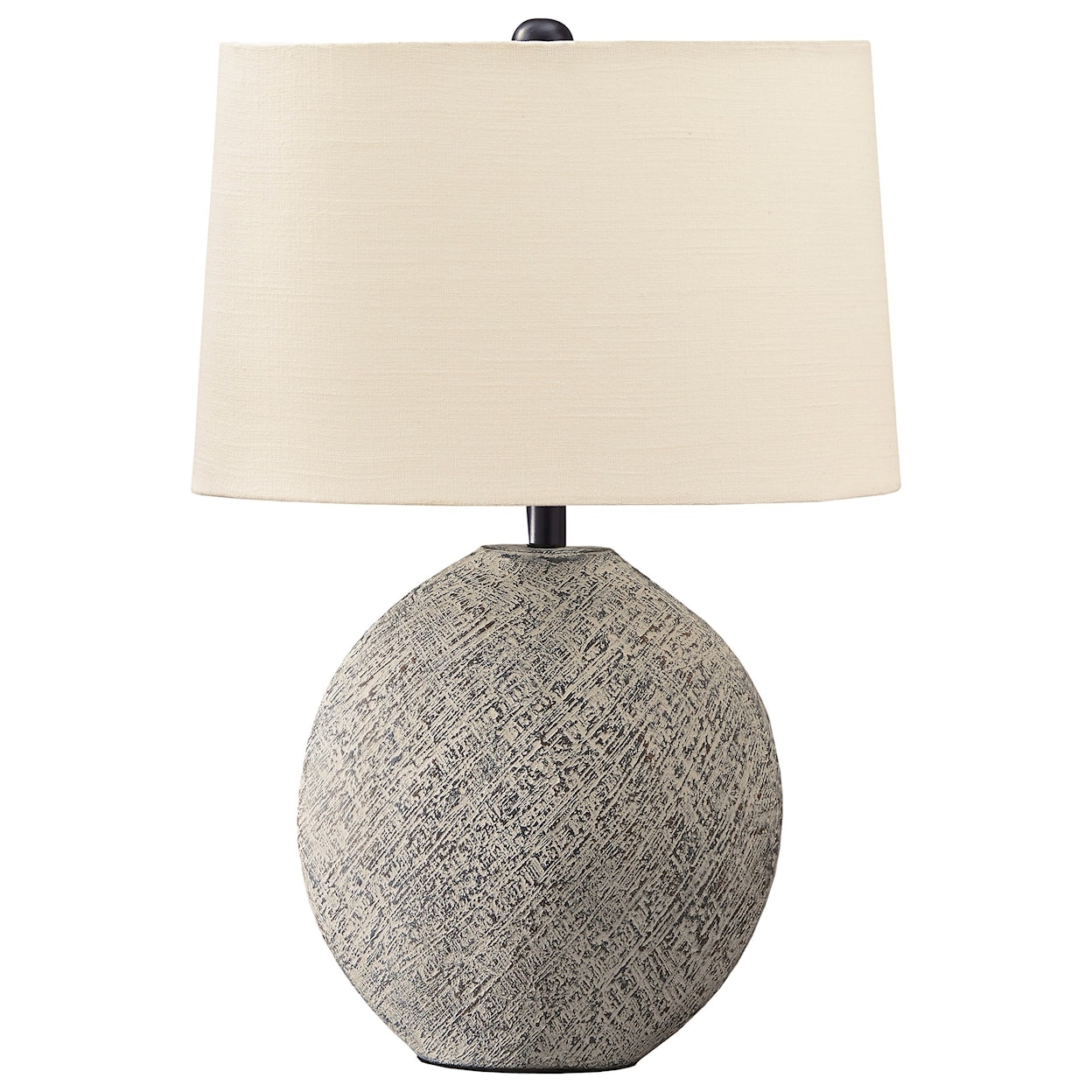 Signature Design by Ashley Lamps - Casual Harif Beige Table Lamp